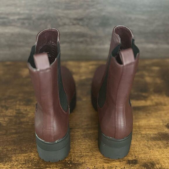 Mia Chelsea Lug Boot in Burgundy, Size 6.5. New!!! - Picture 8 of 15